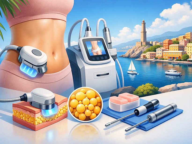 Trattamento delle adiposità localizzate con tecnologie per il corpo — studio del Dott. Valle a Genova
